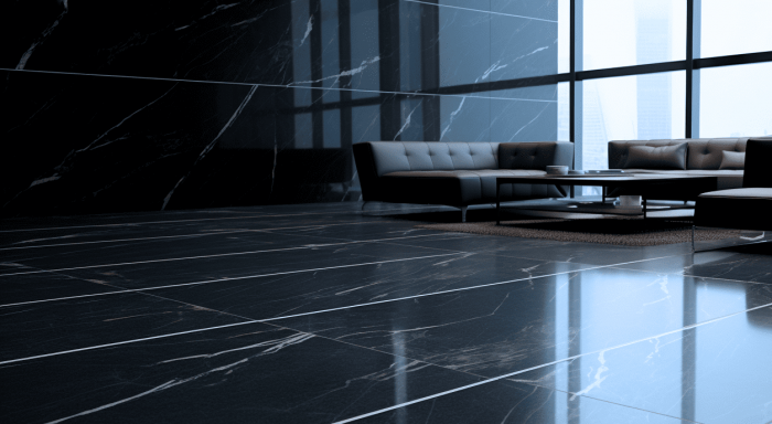 Плитка из Nero Marquina (Неро Маркина)